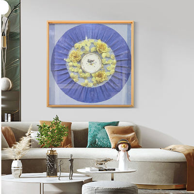 Fine materials and meticulous processes Handmade Mixed Media Painting for Home Decor