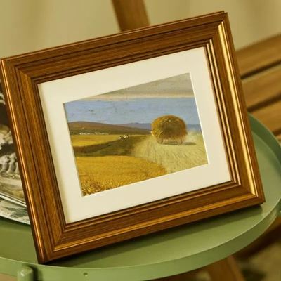 Modern MDF Wooden Photo Frame Fashionable Luxury Light Still Life Paintings Frame Home Decor Hand-made Painting Picture Frame