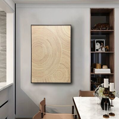 High-Resolution Printed Oil Painting on Canvas for Wall Decor